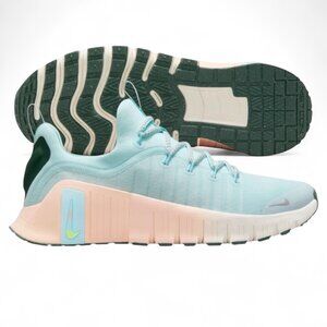 Womens Nike Free Metcon 6 PRM Training Cross Fit Shoes Glacier Blue HV5228 474